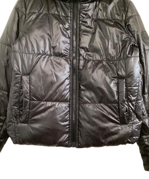MICHAEL KORS（マイケルコース）MICHAEL KORS (マイケル・コース) ダウンジャケット　レオパード柄 ブラック サイズ:XSの古着・服飾アイテム