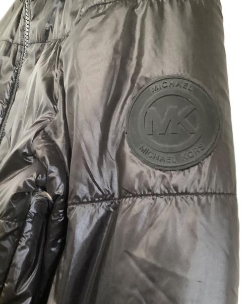 MICHAEL KORS（マイケルコース）MICHAEL KORS (マイケル・コース) ダウンジャケット　レオパード柄 ブラック サイズ:XSの古着・服飾アイテム