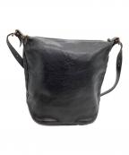 IL BISONTEイル ビゾンテ）の古着「ワンショルダーバッグ」｜ブラック