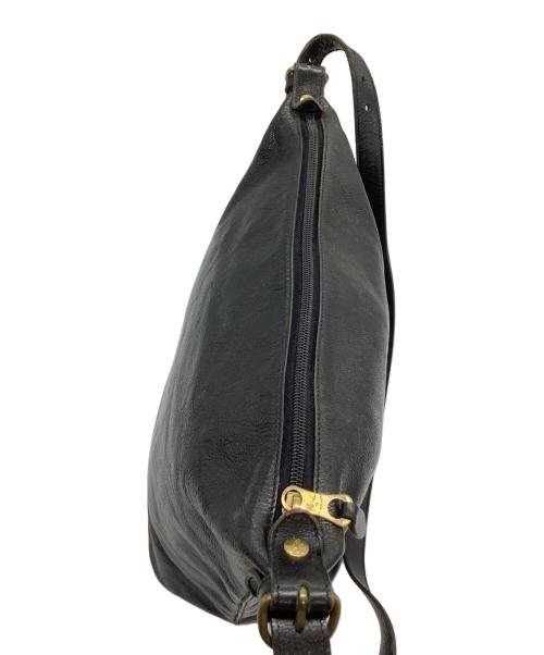 IL BISONTE（イル ビゾンテ）IL BISONTE (イル ビゾンテ) ワンショルダーバッグ ブラックの古着・服飾アイテム