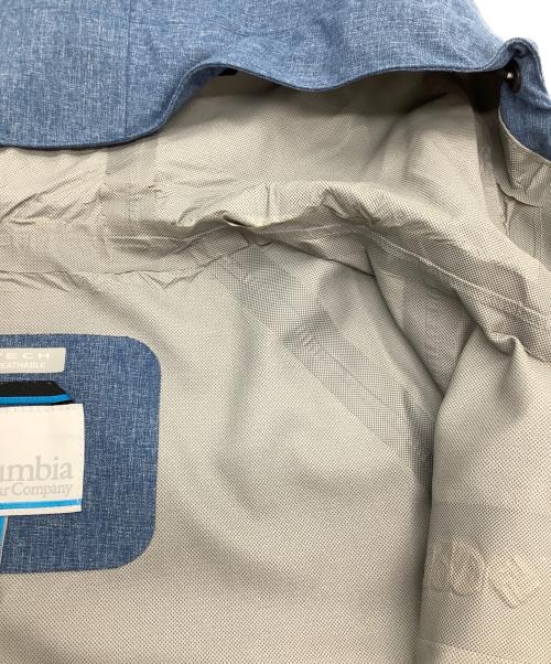Columbia（コロンビア）Columbia (コロンビア) マウンテンパーカー　ワバシュジャケット ブルー サイズ:Mの古着・服飾アイテム