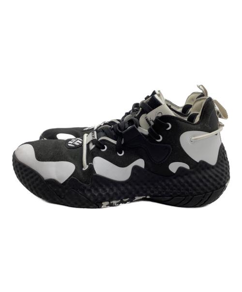 adidas（アディダス）adidas (アディダス) ローカットスニーカー　Harden Vol.6 ブラック×ホワイト サイズ:26.5の古着・服飾アイテム