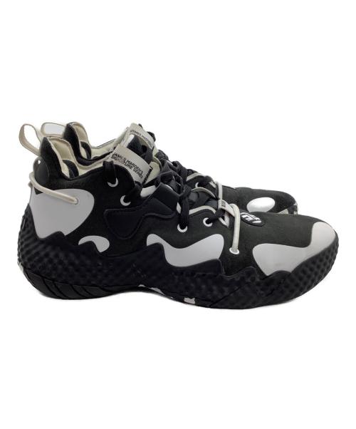 adidas（アディダス）adidas (アディダス) ローカットスニーカー　Harden Vol.6 ブラック×ホワイト サイズ:26.5の古着・服飾アイテム