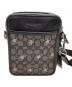 COACH (コーチ) ショルダーバッグ　サリバン クロスボディ・シグネチャー ジャカード・スター エンブロイダリー ブラック×グレー：13000円