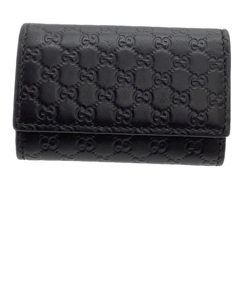 GUCCI（グッチ）GUCCI (グッチ) 5連キーケース ブラックの古着・服飾アイテム