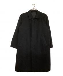 BALENCIAGA（バレンシアガ）の古着「カシミヤコート　C-OS443」｜ブラック