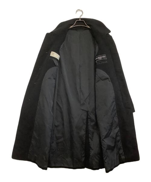 BALENCIAGA（バレンシアガ）BALENCIAGA (バレンシアガ) カシミヤコート　C-OS443 ブラック サイズ:A5の古着・服飾アイテム
