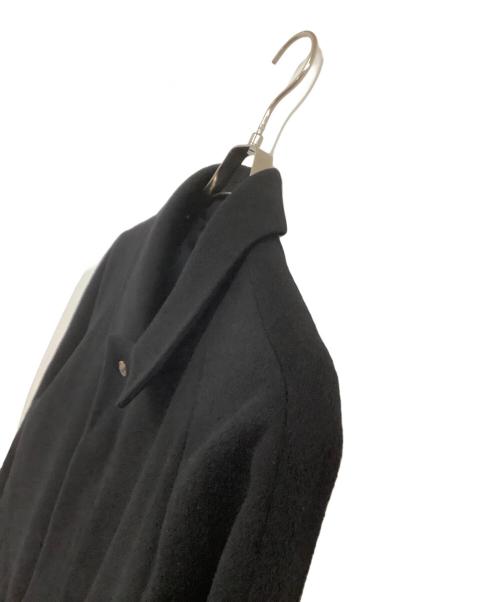BALENCIAGA（バレンシアガ）BALENCIAGA (バレンシアガ) カシミヤコート　C-OS443 ブラック サイズ:A5の古着・服飾アイテム