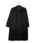 BALENCIAGA（バレンシアガ）の古着「カシミヤコート　C-OS443」｜ブラック