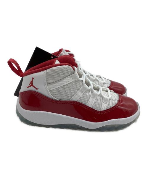 NIKE（ナイキ）NIKE (ナイキ) スニーカー レッド×ホワイト サイズ:16 未使用品の古着・服飾アイテム