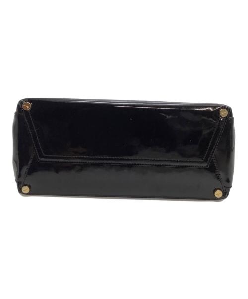 Salvatore Ferragamo（サルヴァトーレ フェラガモ）Salvatore Ferragamo (サルヴァトーレ フェラガモ) エナメルハンドバッグの古着・服飾アイテム