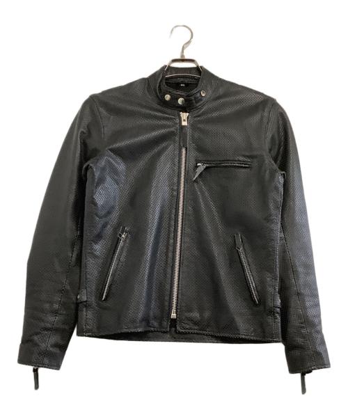 FREEDOM（フリーダム）freedom (フリーダム) レザージャケット ブラック サイズ:36の古着・服飾アイテム
