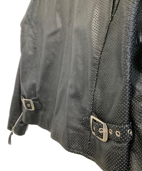 FREEDOM（フリーダム）freedom (フリーダム) レザージャケット ブラック サイズ:36の古着・服飾アイテム
