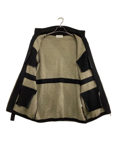 Yves Saint Laurent（イヴサンローラン）Yves Saint Laurent (イヴサンローラン) ウールジップジャケット カーキ×ブラック サイズ:Mの古着・服飾アイテム