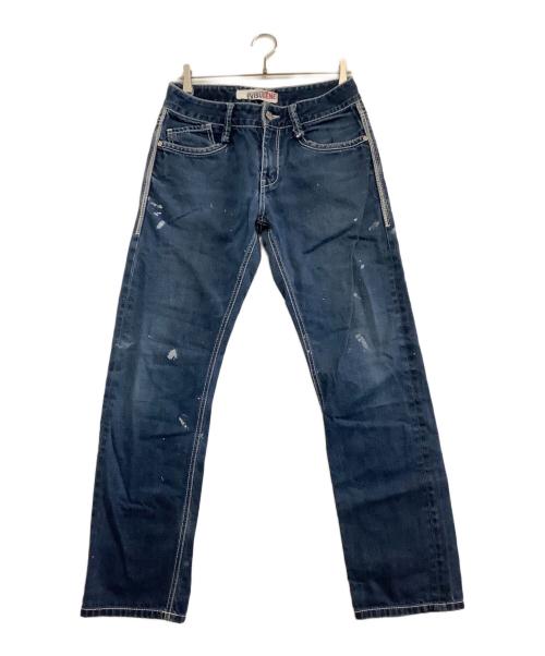 EvisuGENES（エヴィスジーンズ）EvisuGENES (エヴィスジーンズ) デニムパンツ　see reverse side ブルー サイズ:32の古着・服飾アイテム