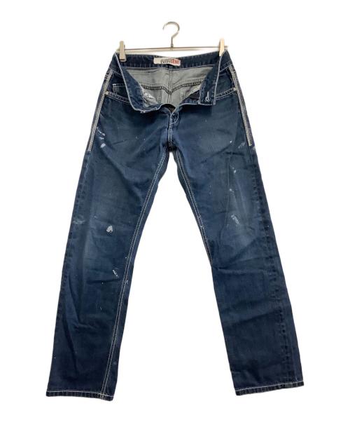 EvisuGENES（エヴィスジーンズ）EvisuGENES (エヴィスジーンズ) デニムパンツ　see reverse side ブルー サイズ:32の古着・服飾アイテム