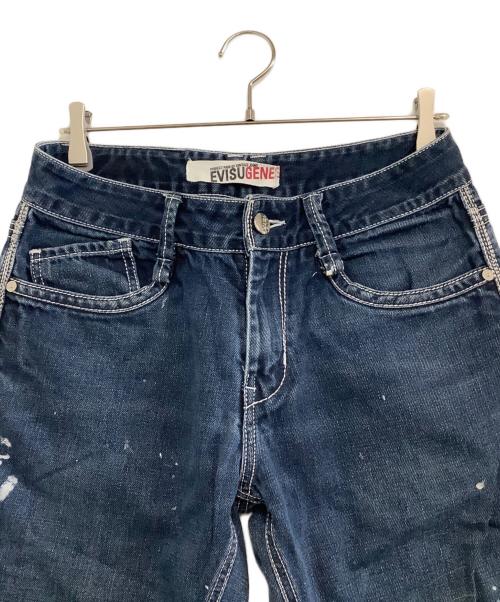 EvisuGENES（エヴィスジーンズ）EvisuGENES (エヴィスジーンズ) デニムパンツ　see reverse side ブルー サイズ:32の古着・服飾アイテム