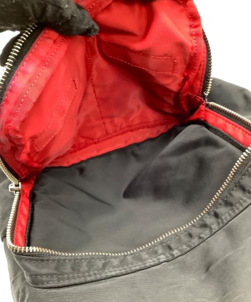 PORTER（ポーター）PORTER (ポーター) デイパック エルファイン iLS ブラック×レッドの古着・服飾アイテム