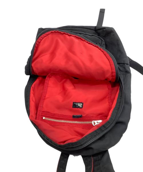 PORTER（ポーター）PORTER (ポーター) デイパック エルファイン iLS ブラック×レッドの古着・服飾アイテム