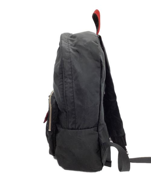 PORTER（ポーター）PORTER (ポーター) デイパック エルファイン iLS ブラック×レッドの古着・服飾アイテム
