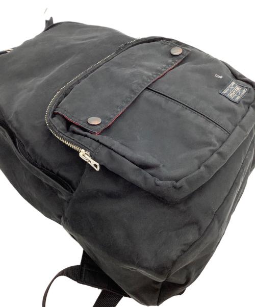 PORTER（ポーター）PORTER (ポーター) デイパック エルファイン iLS ブラック×レッドの古着・服飾アイテム