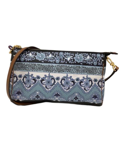 ETRO（エトロ）ETRO (エトロ) ショルダーバッグ ブルーの古着・服飾アイテム