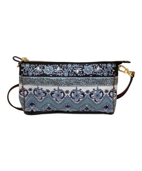 ETRO（エトロ）ETRO (エトロ) ショルダーバッグ ブルーの古着・服飾アイテム