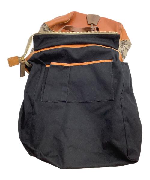 CELINE（セリーヌ）CELINE (セリーヌ) トートバッグ　	トリオンフ ベージュ×ブラウンの古着・服飾アイテム