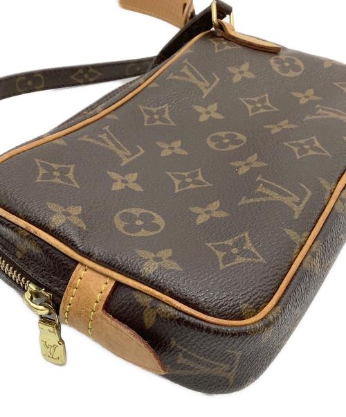 LOUIS VUITTON（ルイ ヴィトン）LOUIS VUITTON (ルイ ヴィトン) ショルダーポーチ　モノグラム　モノグラム　 ブラウンの古着・服飾アイテム