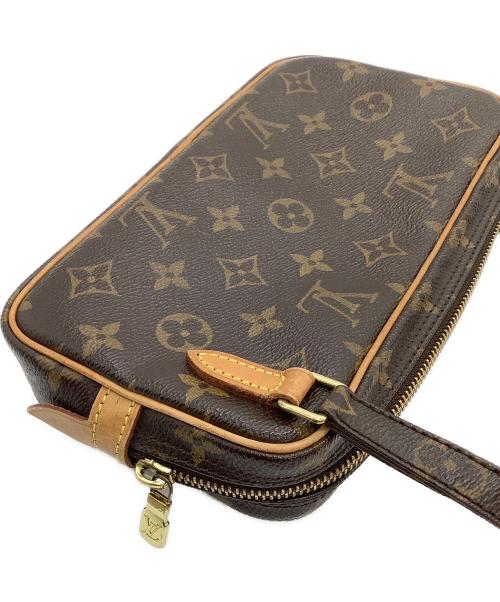 LOUIS VUITTON（ルイ ヴィトン）LOUIS VUITTON (ルイ ヴィトン) ショルダーポーチ　モノグラム　モノグラム　 ブラウンの古着・服飾アイテム