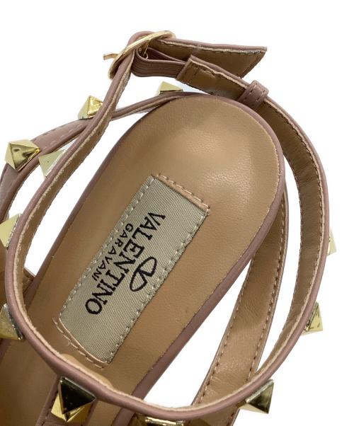 VALENTINO GARAVANI（ヴァレンティノ・ガラヴァーニ）VALENTINO GARAVANI (ヴァレンティノ・ガラヴァーニ) サンダル ベージュ サイズ:37の古着・服飾アイテム