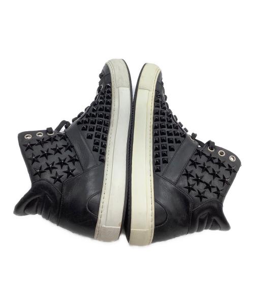 philipp plein（フィリッププレイン）PHILIPP PLEIN (フィリッププレイン) ハイカットスニーカー ブラック サイズ:41の古着・服飾アイテム