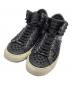 PHILIPP PLEIN（フィリッププレイン）の古着「ハイカットスニーカー」｜ブラック