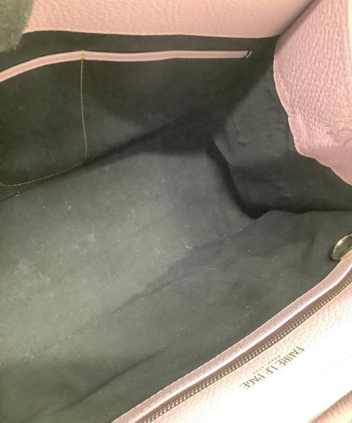 FAURE LE PAGE（フォーレルパージュ）FAURE LE PAGE (フォーレルパージュ) トートバッグ パープルの古着・服飾アイテム