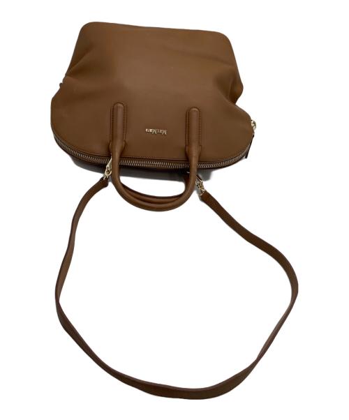 MaxMara（マックスマーラ）MaxMara (マックスマーラ) ショルダーバッグ ブラウンの古着・服飾アイテム