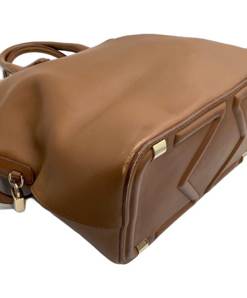 MaxMara（マックスマーラ）MaxMara (マックスマーラ) ショルダーバッグ ブラウンの古着・服飾アイテム