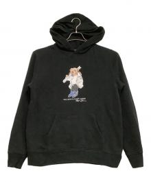 POLO RALPH LAUREN（ポロ・ラルフローレン）の古着「プルオーバーパーカー　スキー」｜ブラック