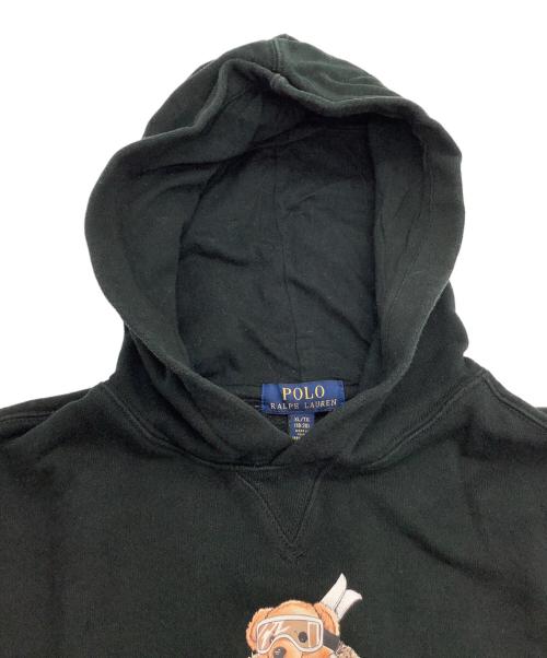 POLO RALPH LAUREN（ポロ・ラルフローレン）POLO RALPH LAUREN (ポロ・ラルフローレン) プルオーバーパーカー　スキー ブラック サイズ:XLの古着・服飾アイテム