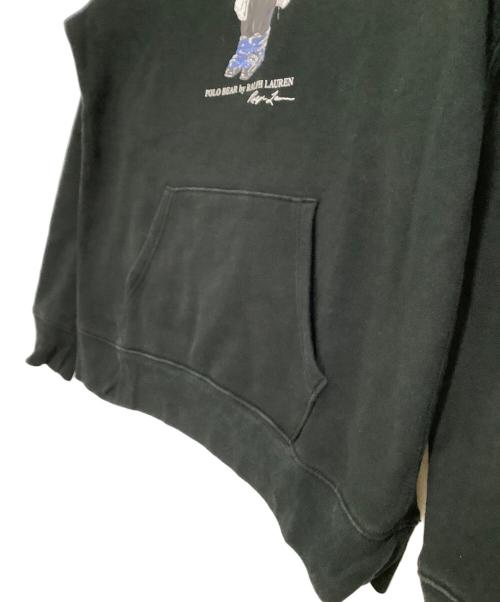 POLO RALPH LAUREN（ポロ・ラルフローレン）POLO RALPH LAUREN (ポロ・ラルフローレン) プルオーバーパーカー　スキー ブラック サイズ:XLの古着・服飾アイテム