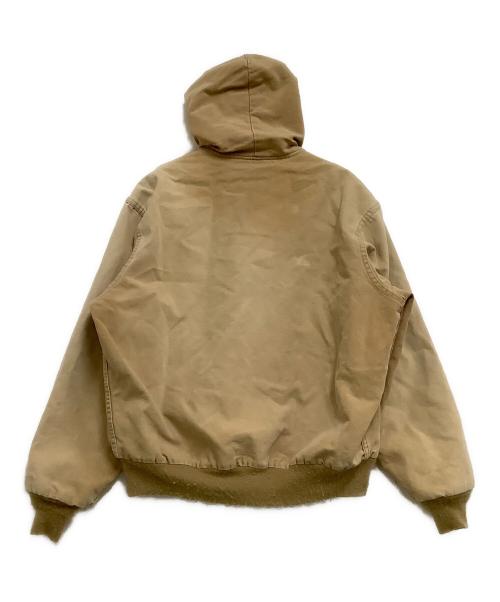 CarHartt（カーハート）CarHartt (カーハート) ジップアップジャケット ライトブラウン サイズ:XLの古着・服飾アイテム