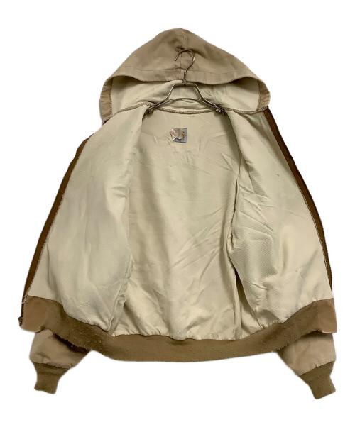 CarHartt（カーハート）CarHartt (カーハート) ジップアップジャケット ライトブラウン サイズ:XLの古着・服飾アイテム