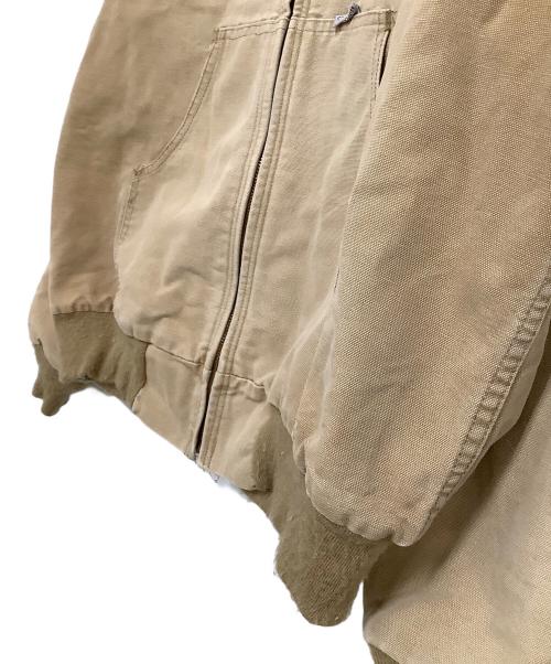 CarHartt（カーハート）CarHartt (カーハート) ジップアップジャケット ライトブラウン サイズ:XLの古着・服飾アイテム