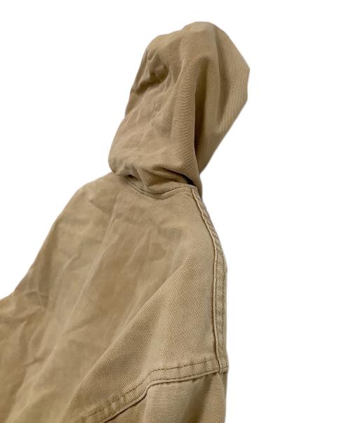 CarHartt（カーハート）CarHartt (カーハート) ジップアップジャケット ライトブラウン サイズ:XLの古着・服飾アイテム