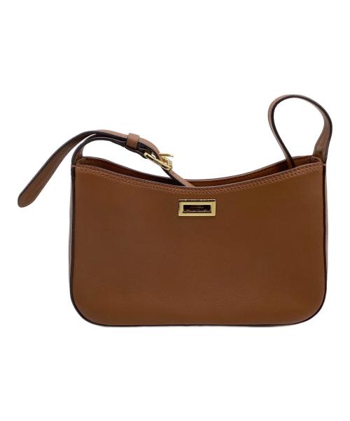 LAUREN RALPH LAUREN（ローレンラルフローレン）LAUREN RALPH LAUREN (ローレンラルフローレン) ワンショルダーバッグ ファリン ブラウンの古着・服飾アイテム