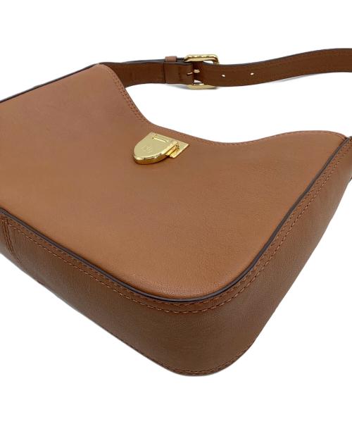 LAUREN RALPH LAUREN（ローレンラルフローレン）LAUREN RALPH LAUREN (ローレンラルフローレン) ワンショルダーバッグ ファリン ブラウンの古着・服飾アイテム