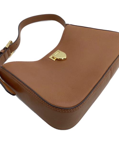 LAUREN RALPH LAUREN（ローレンラルフローレン）LAUREN RALPH LAUREN (ローレンラルフローレン) ワンショルダーバッグ ファリン ブラウンの古着・服飾アイテム