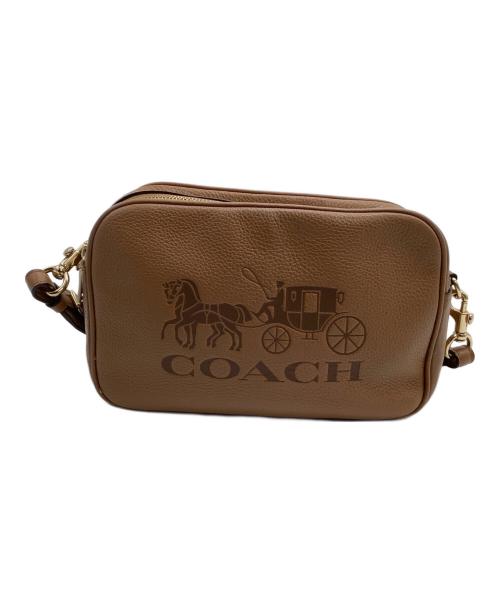 COACH（コーチ）COACH (コーチ) ショルダーバッグ　ホースアンドキャリッジ ブラウンの古着・服飾アイテム