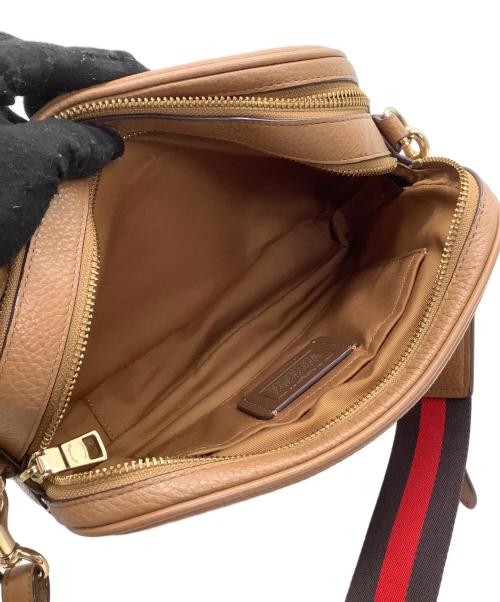 COACH（コーチ）COACH (コーチ) ショルダーバッグ　ホースアンドキャリッジ ブラウンの古着・服飾アイテム