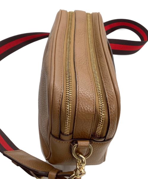 COACH（コーチ）COACH (コーチ) ショルダーバッグ　ホースアンドキャリッジ ブラウンの古着・服飾アイテム