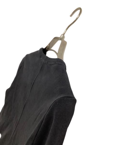 ALEXANDER WANG（アレキサンダー・ワン）ALEXANDER WANG (アレキサンダー・ワン) 長袖Tシャツ　Distressed Edge Longsleeve Tee ブラック サイズ:Sの古着・服飾アイテム
